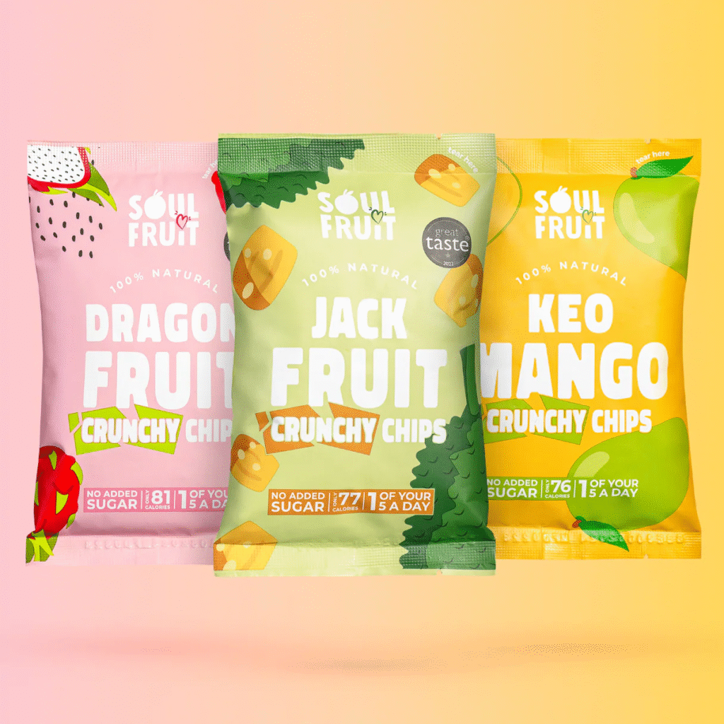 Flexible Packaging Aesthetics for Tropical Dried Fruit