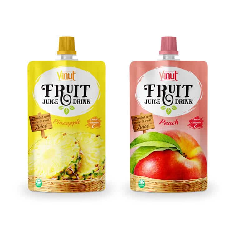 Juice Spout Pouch Packaging